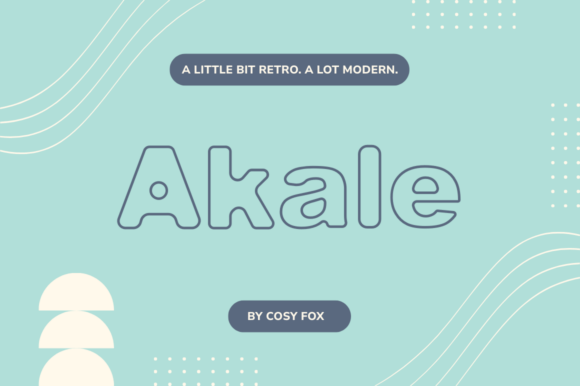 Akale Outline: The Hand-Drawn Typeface That Elevates Campaign Visuals