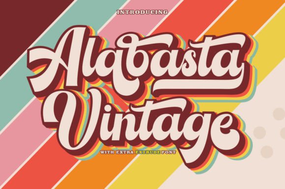 Alabasta Vintage: A Retro Script for Editorial Design