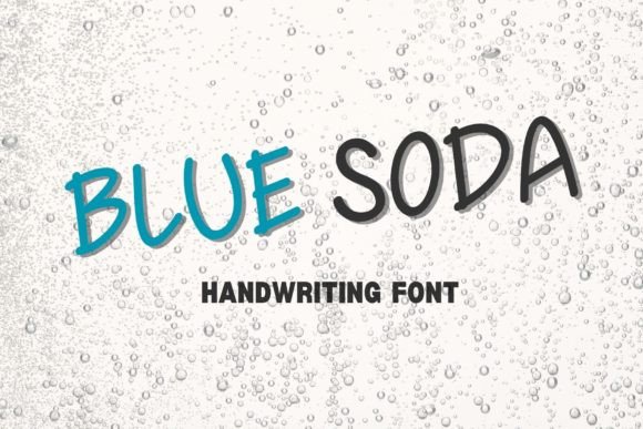 Blue Soda Typeface Review: A Sweet Handwritten Font for Editorial Design