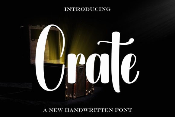 Crate: A Handwritten Font for Editorial Design