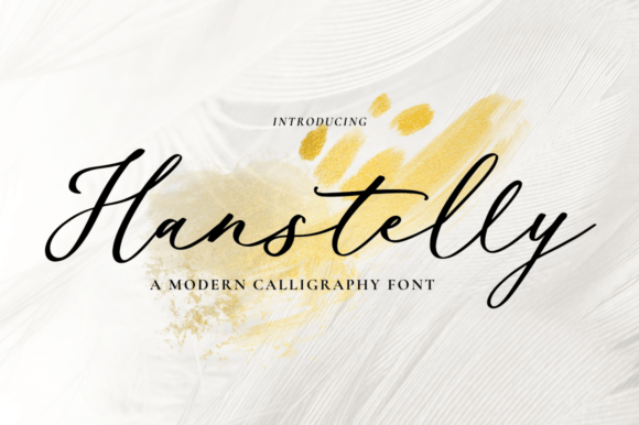 Hanstelly: The Script Font That Elevates Your Brand Identity
