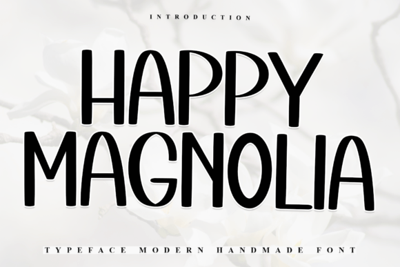 Happy Magnolia: The Handwritten Font for Authentic Small Business Branding