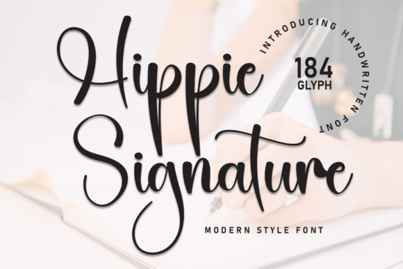 Hippie Signature: A Web Designer’s Take on Bold Handwritten Typography