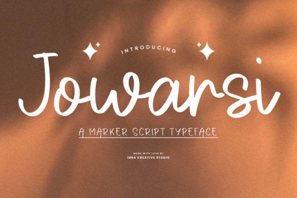 Jowarsi: A Fluid Script Typeface for Modern Web Design