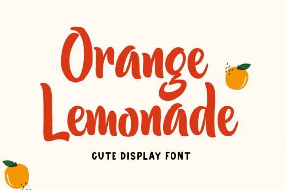 Orange Lemonade Typeface Review: A Casual Script for Social Campaigns