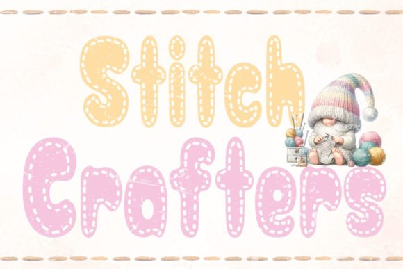 Stitch Crafters: The Handwritten Typeface for Scroll-Stopping Visuals