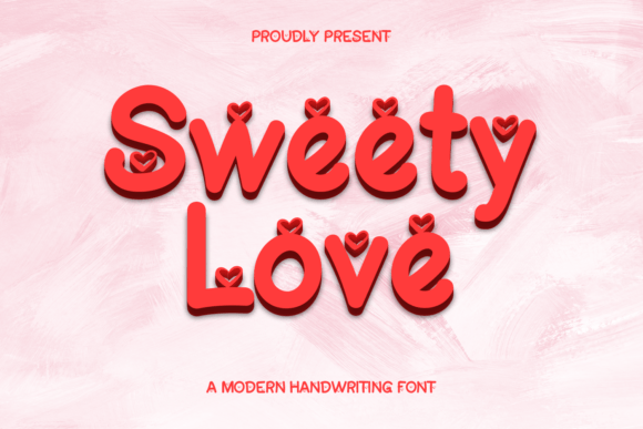 Sweety Love: A Handwritten Typeface for Warm Brand Identity