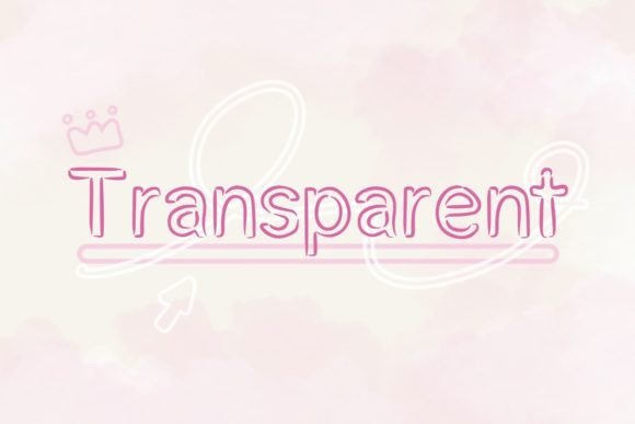 Transparent Typeface: A Handwritten Font for Authentic Brand Identity