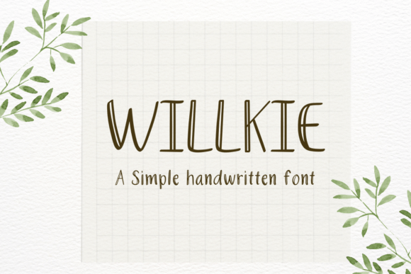 Willkie: The Handwritten Font for Authentic Small Business Branding